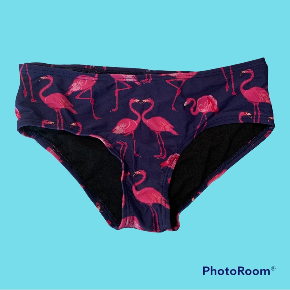 Unique Vintage Flamingo Bikini Bottoms